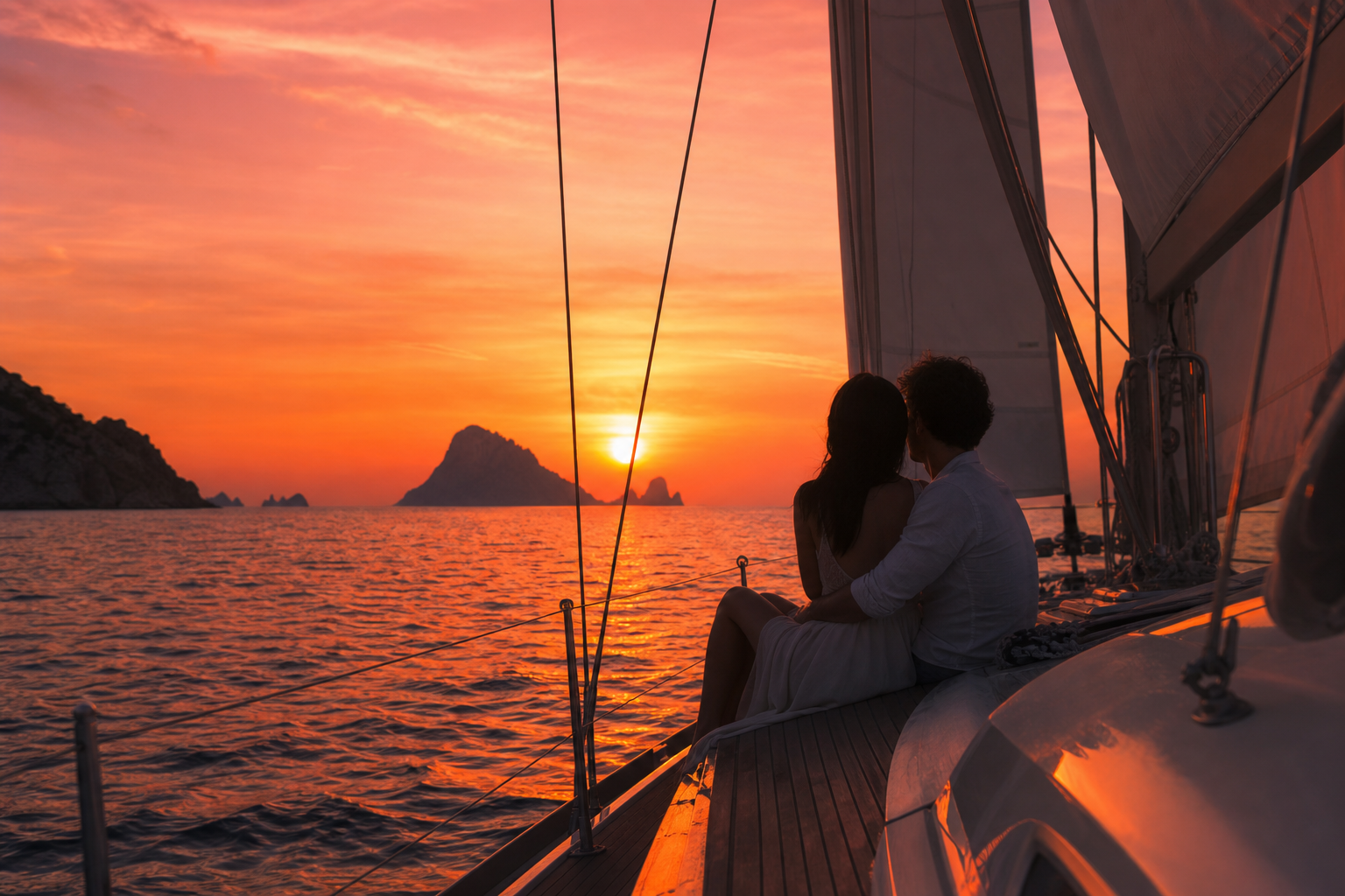 Velero Sunset Sailor